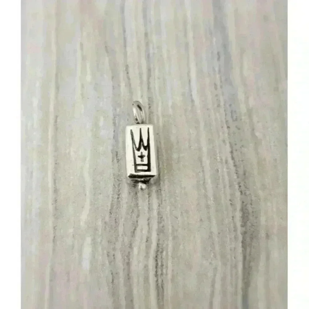 Jame Avery Sterling Silver Spinning Christian Religious Charm Retired Rare